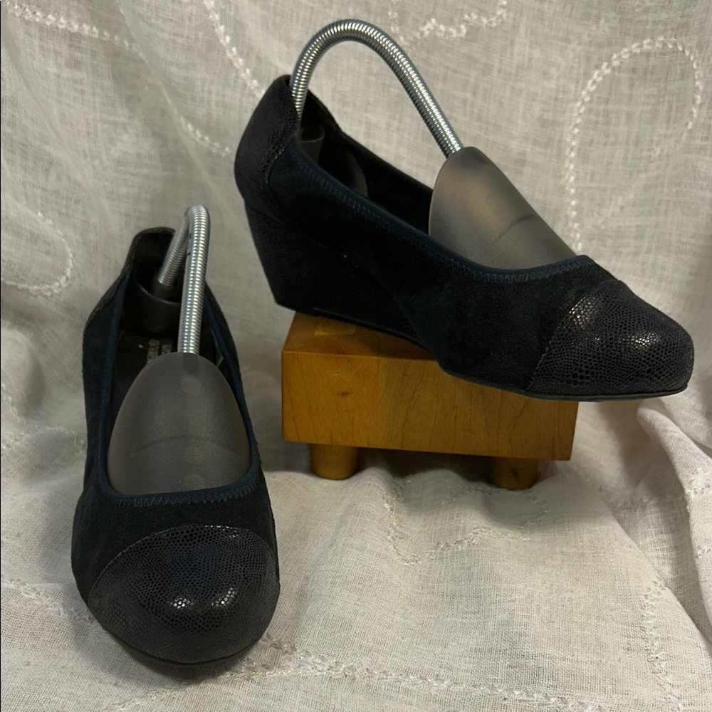 Ros Hommerson leather wedges